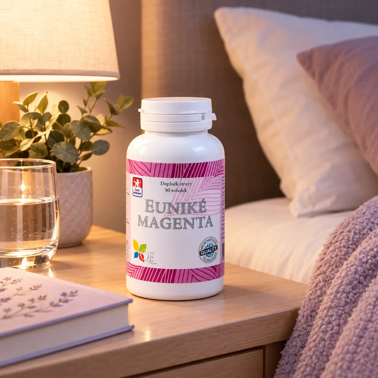 Euniké Magenta (90 tobolek) – Proti stresu a pro klidný spánek