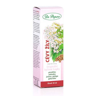 DR.POPOV KAPKY BYLINNÉ CÉVY ŽÍLY 50 ml