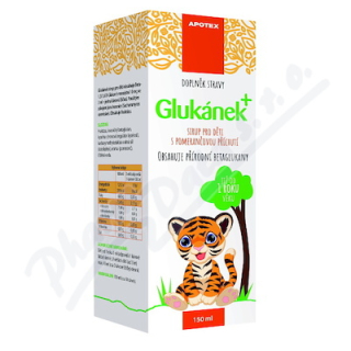 Glukánek sirup pro děti - 150 ml